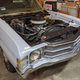 The old bumper is back on, it’s in good enough shape for the time being; when the whole car gets painted the bumper will get re-chromed or replaced.